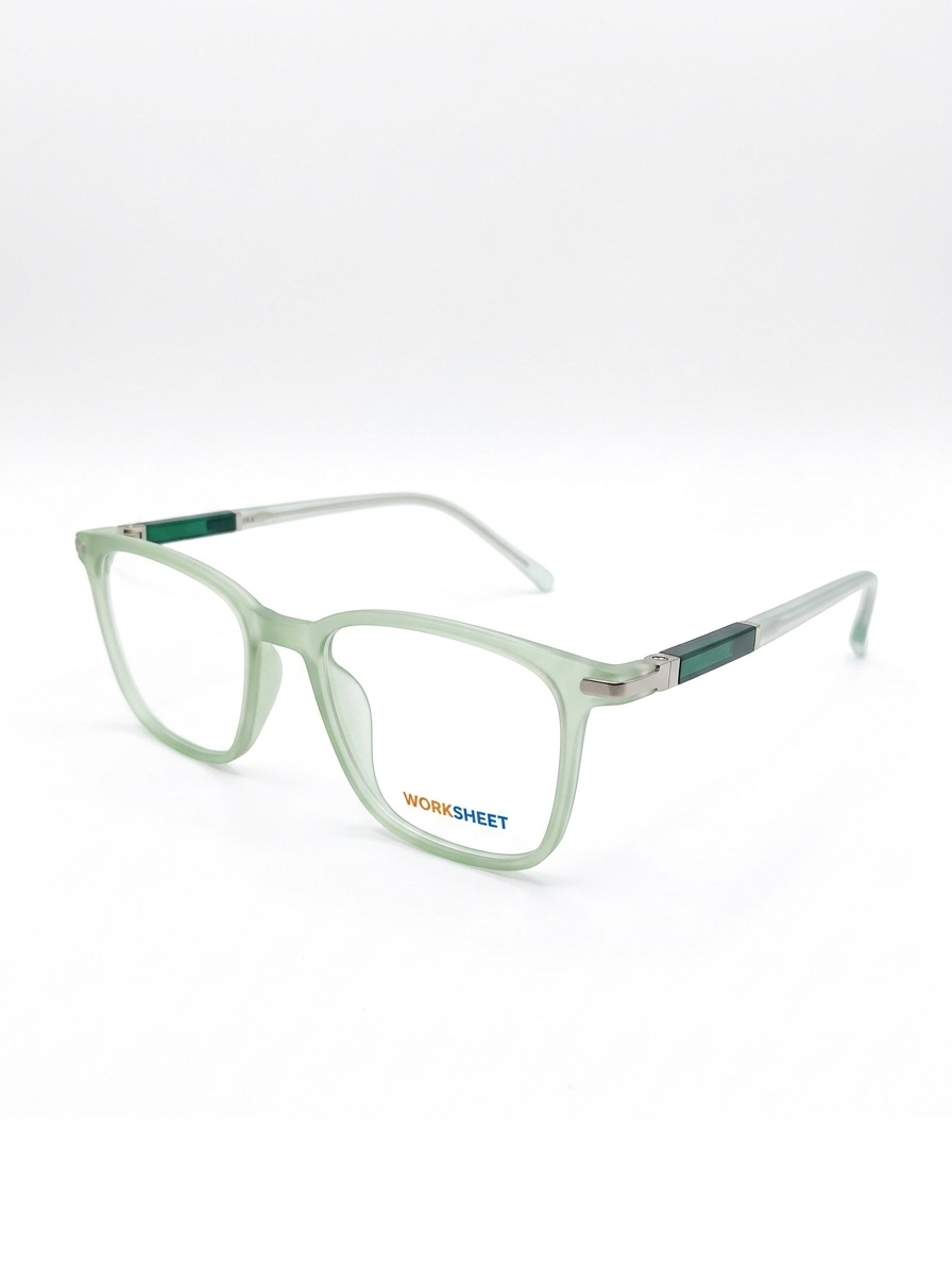 Matte Rectangle Eyeglasses view 2