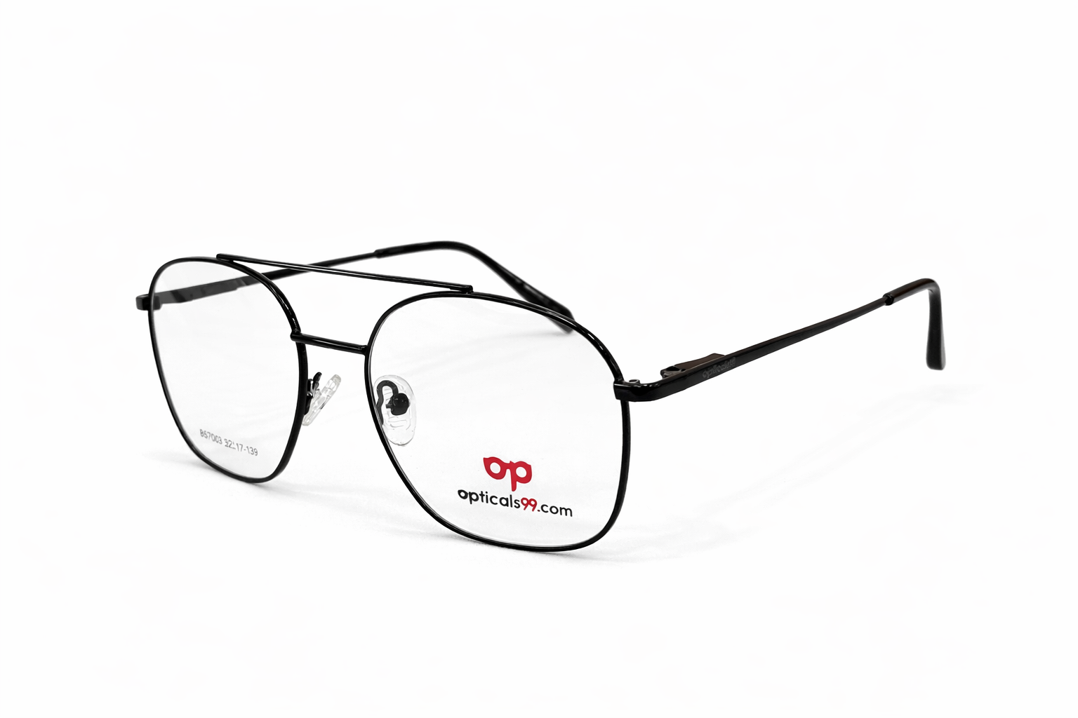 Opticals99 Metal Black Eyeglasses For Men view 2