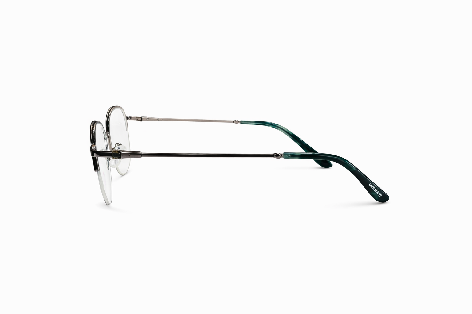 Opticals99 Oval Semi-Rim Elegant Eyeglasses For Women view 2